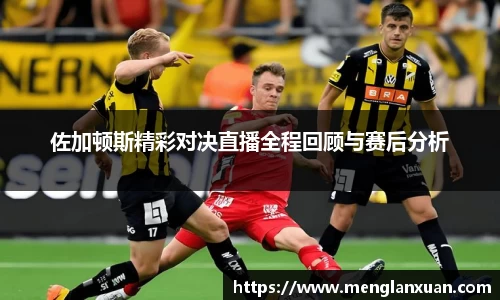 佐加顿斯精彩对决直播全程回顾与赛后分析
